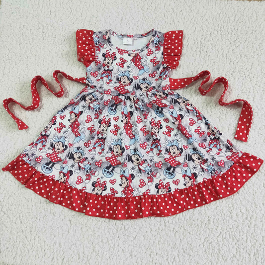 Girls Minnie Mouse Twirl Dress