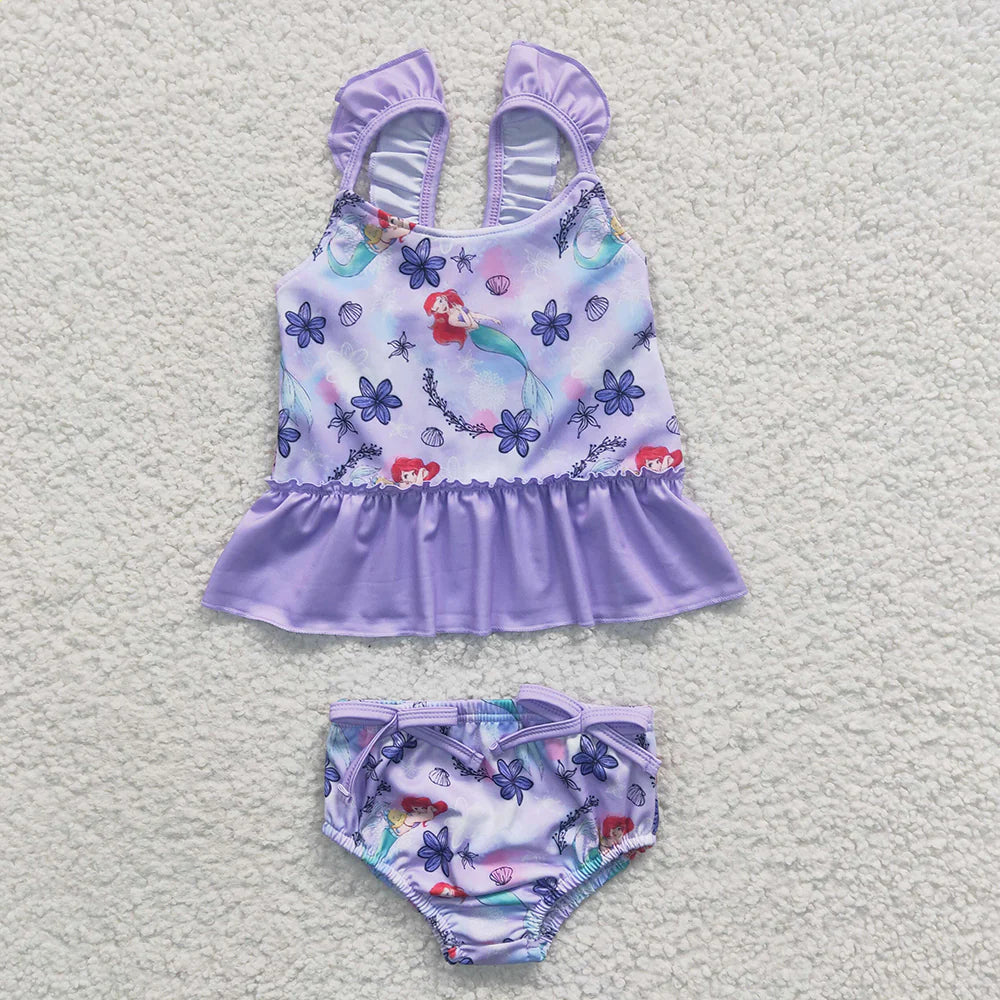 Purple Mermaid Swimwear