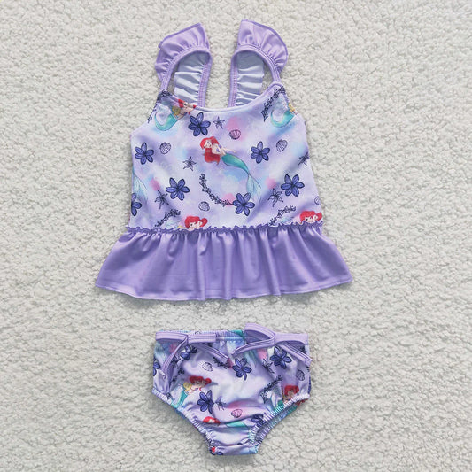 Purple Mermaid Swimwear