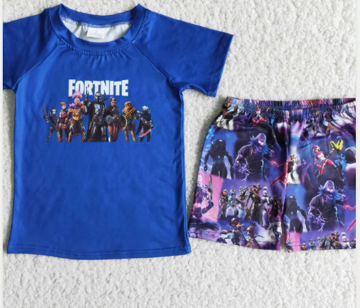 Boys Fortnite Short Set